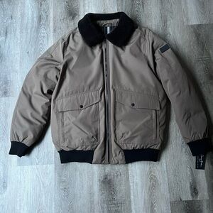 Sean John Men’s Sherpa Lined Bomber Jacket Size M - NWT